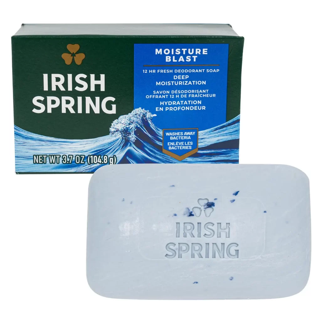 Irish Spring Moisture Blast Soap- 3.75oz 64735