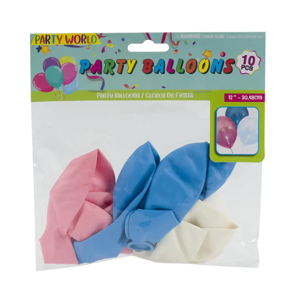 10ct Balloon- 12"- Multicolor 71357