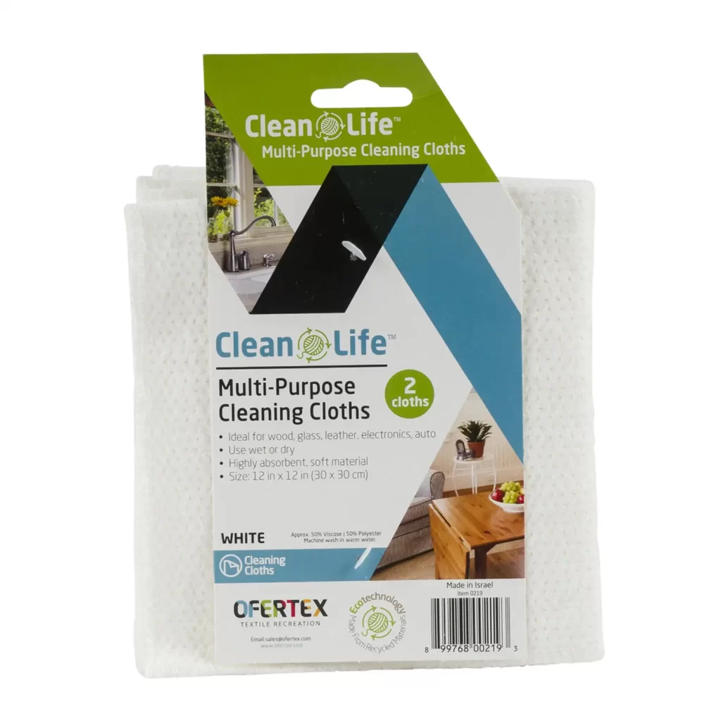 2pk Multi-Purpose Cleaning Cloth 73145