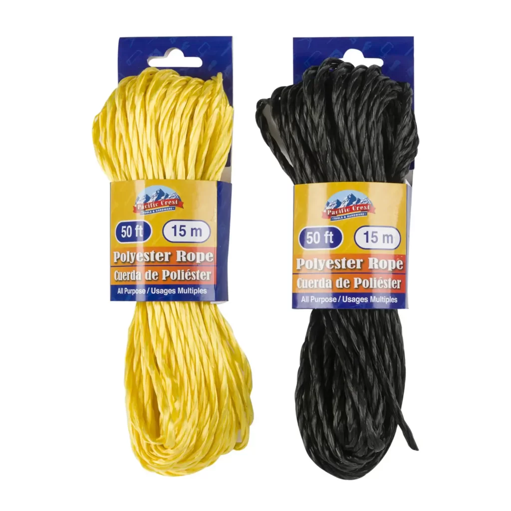 Polyester Rope- 50ft- 2 Assortments 66674