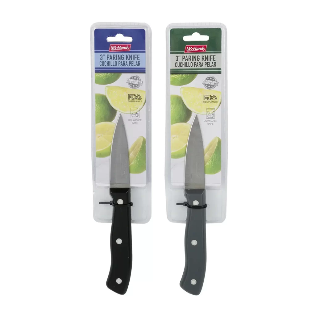 Paring Knife- 3"- 2 Assorted Colors 27268