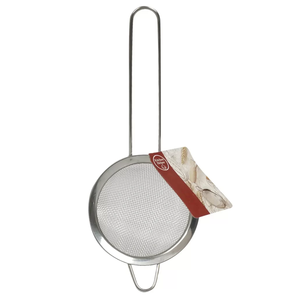 Stainless Steel Strainer W/ Handle- 3.38" D 31602