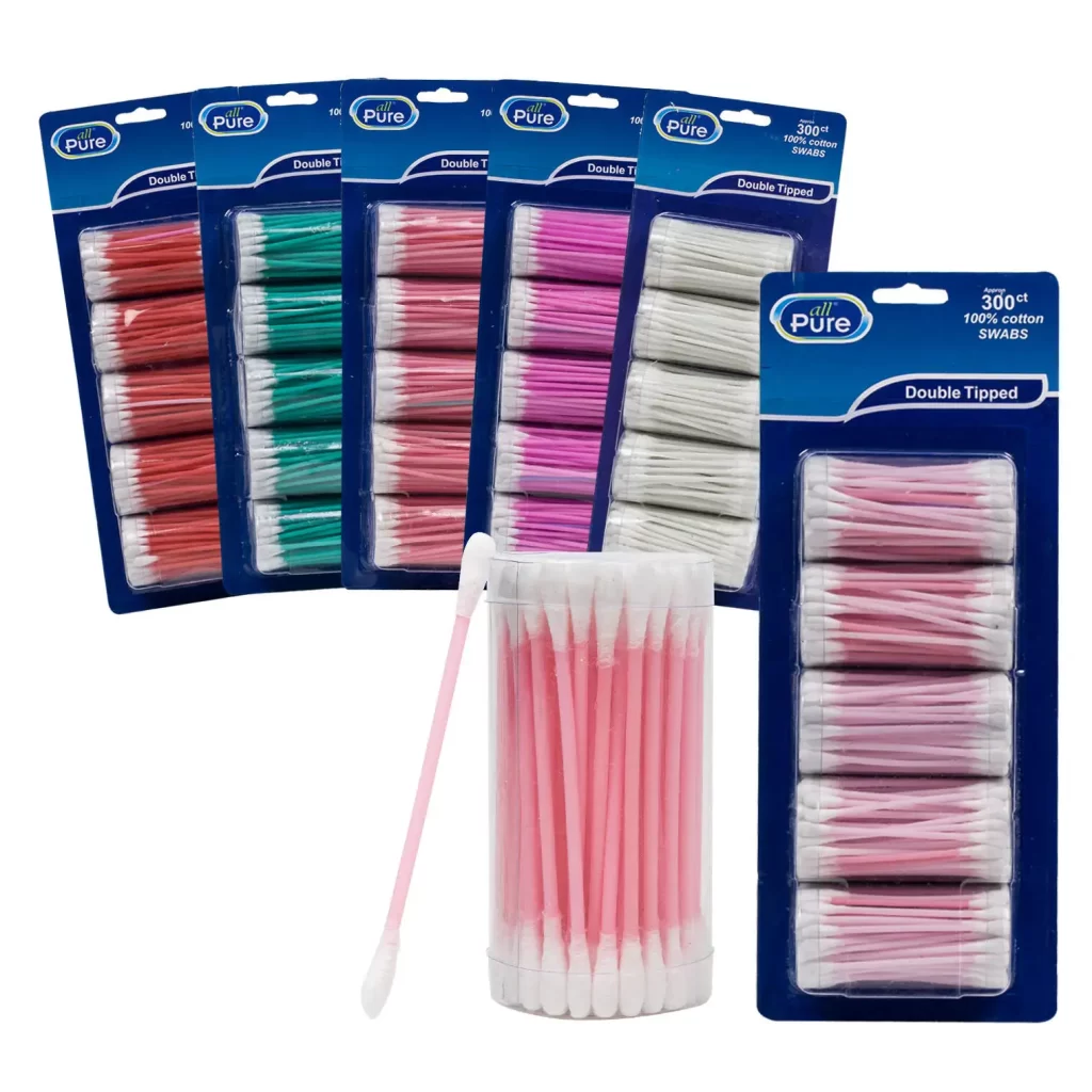 All Pure Double-Tipped Cotton Swab 300ct 66553