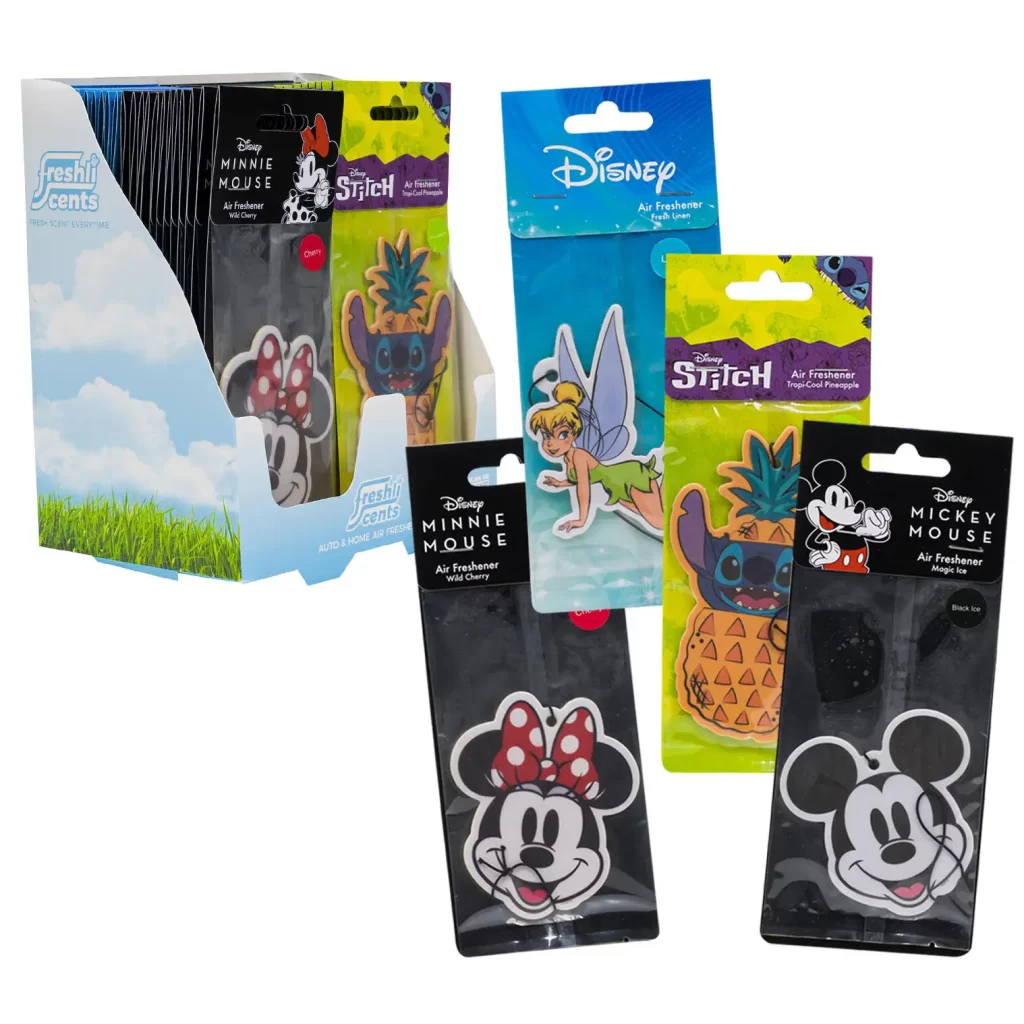 Disney Air Freshener- 4 Assortments 72442