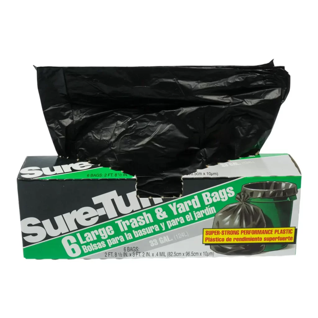 Sure-Tuff Large Trash and Yard Bag 6-pack - 33gal 69755