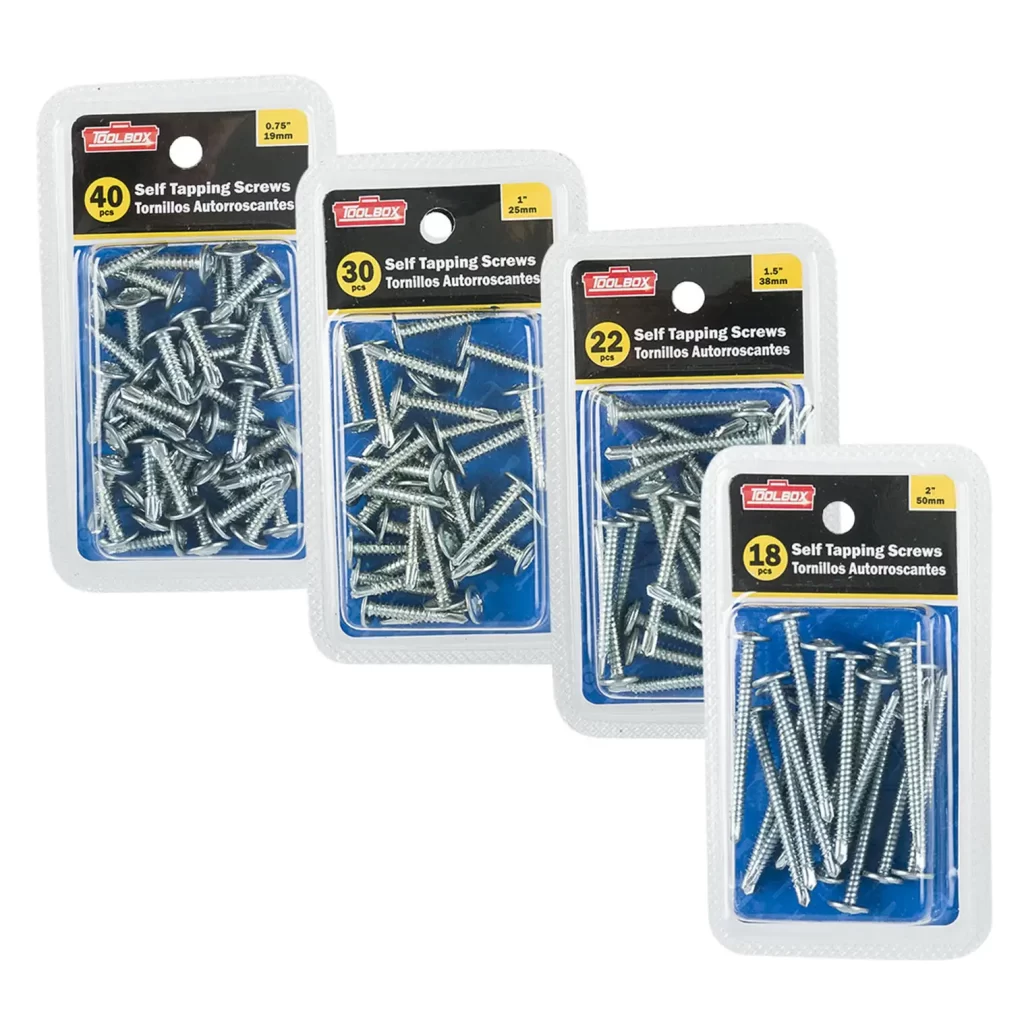 Self Tapping Screws- 4 Assortments 67453