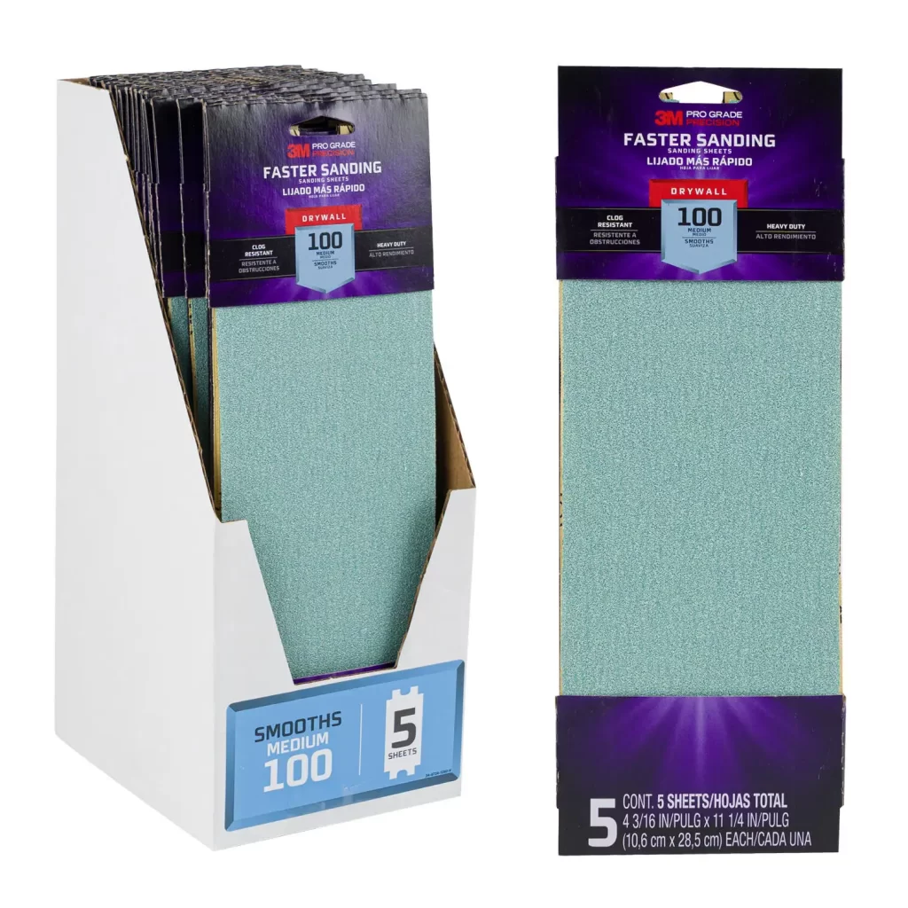 3M 5ct Sanding Sheet- 3/16X16" 97614