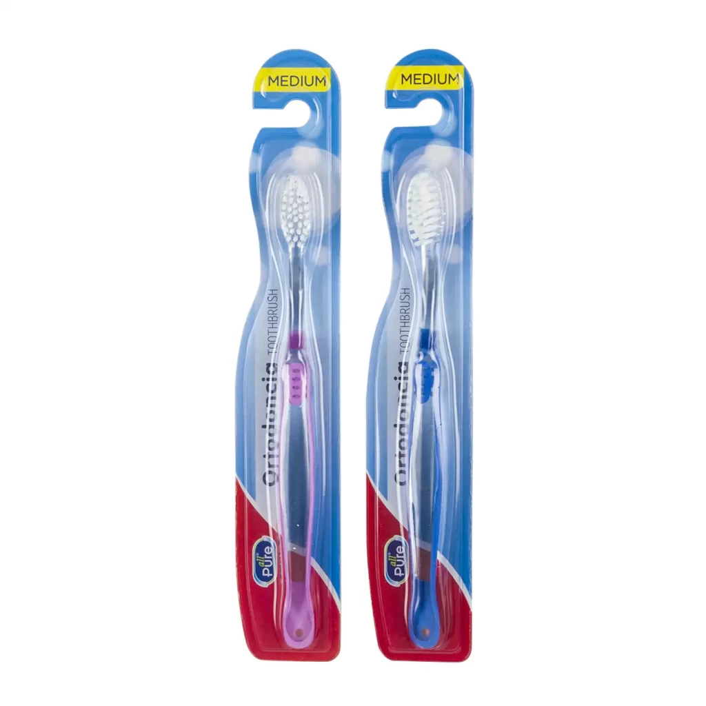 Orthodontia Toothbrush- Assorted Colors 57829