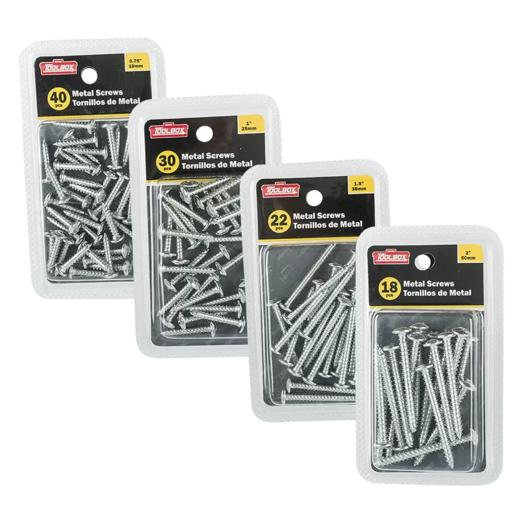 Metal Screws- 4 Assortments 67452