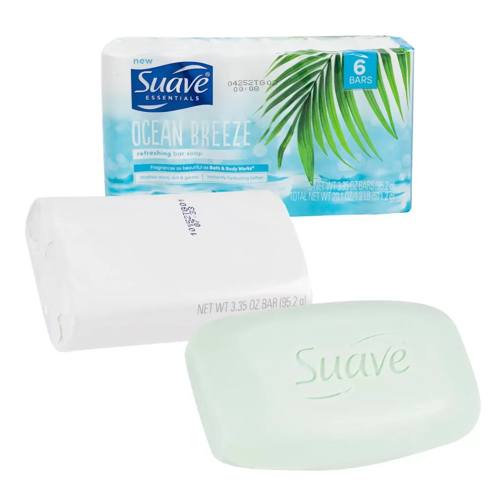 SOAP,3.35oz OCEAN BREEZE SUAVE 94681