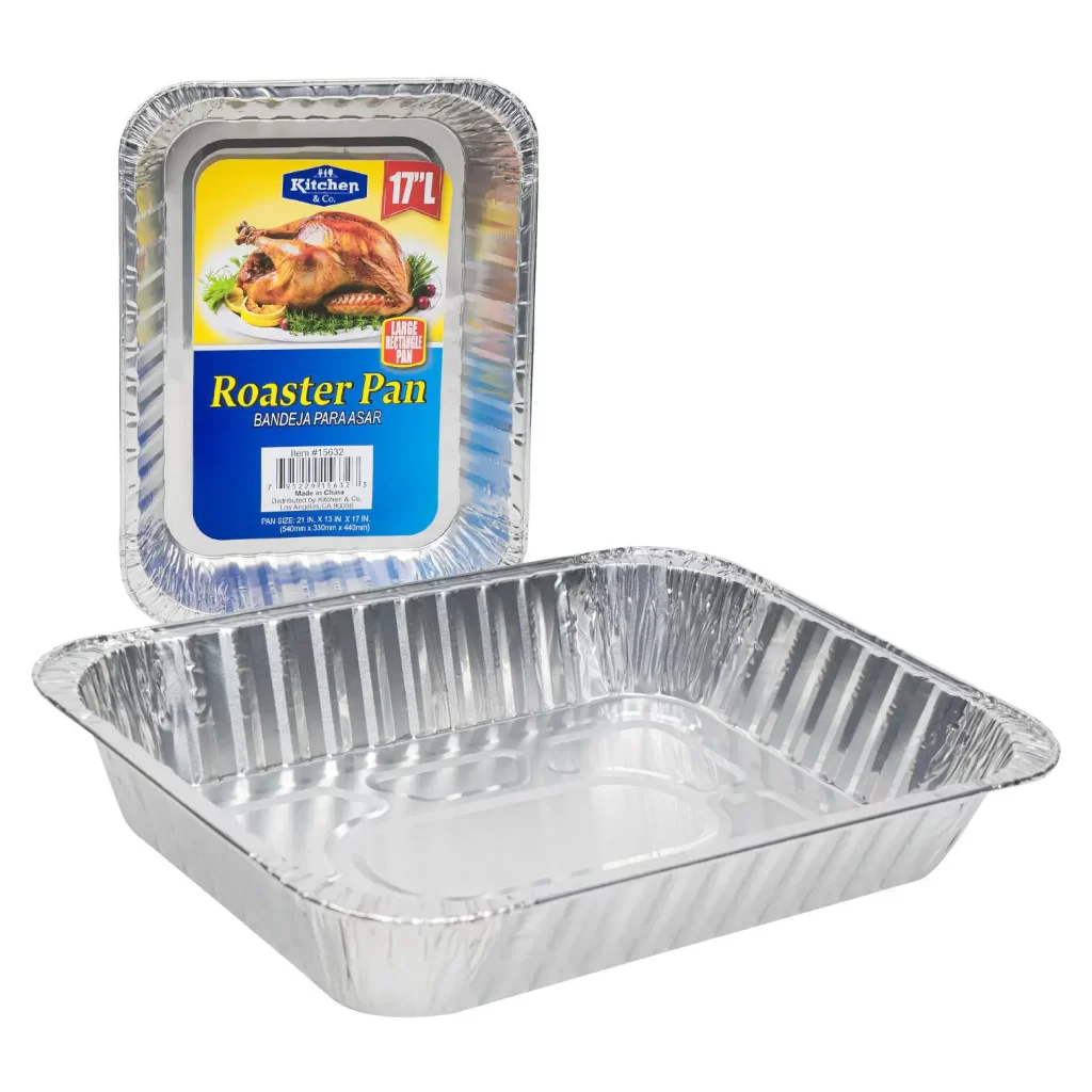 Rectangular Deep Foil Roaster Pan - 17"L 15632