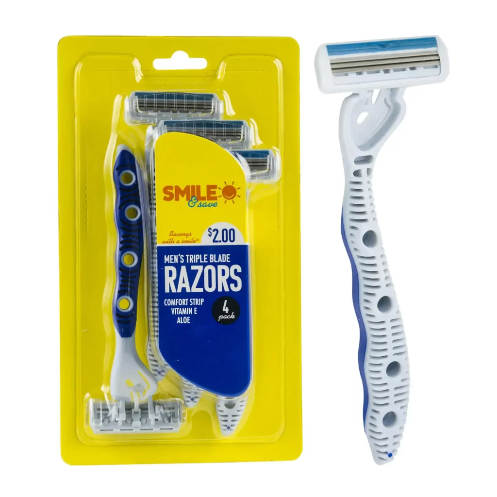 4ct Men's Triple Blade Razors 69148