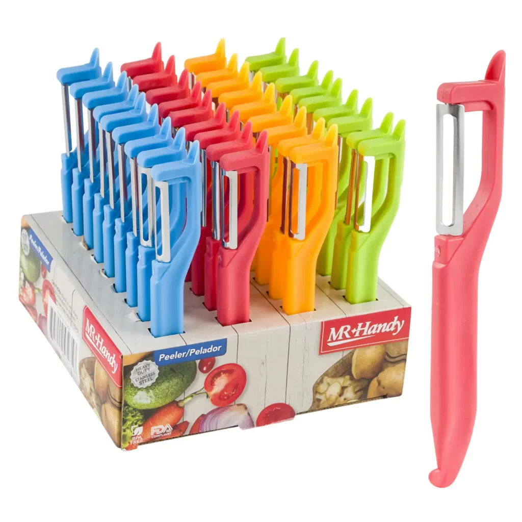 Stainless Steel Peeler- 6.9"- 4 Assortments 53235