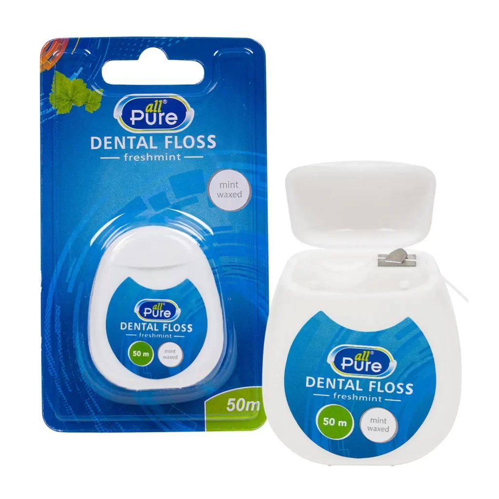 Waxed Dental Floss- Mint- 50m 49273