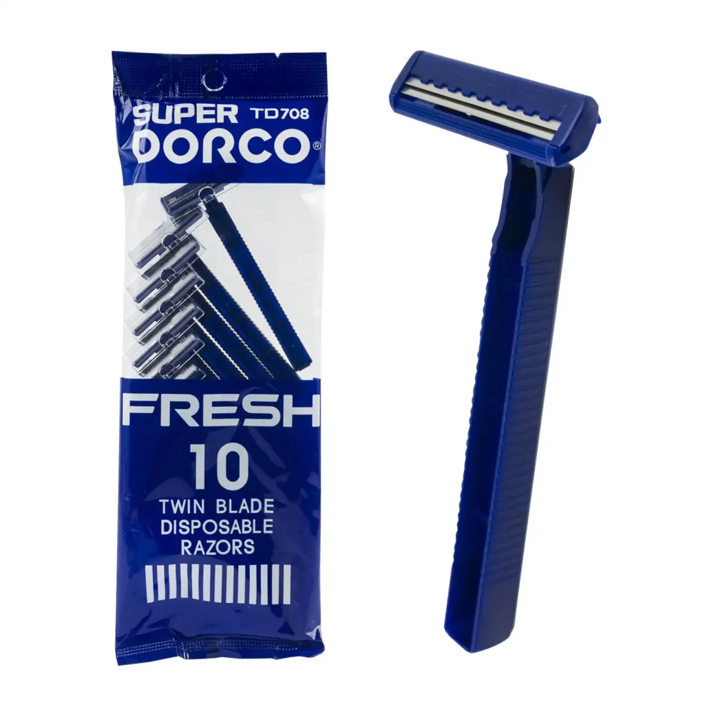 Dorco Disposable Twin Blade Razor 10-pack 10095H