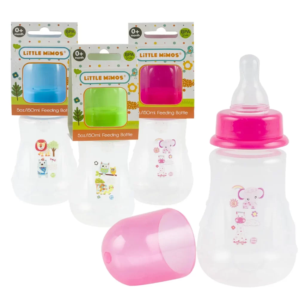 Baby Bottle W/ Hood Cap- 5oz 37963