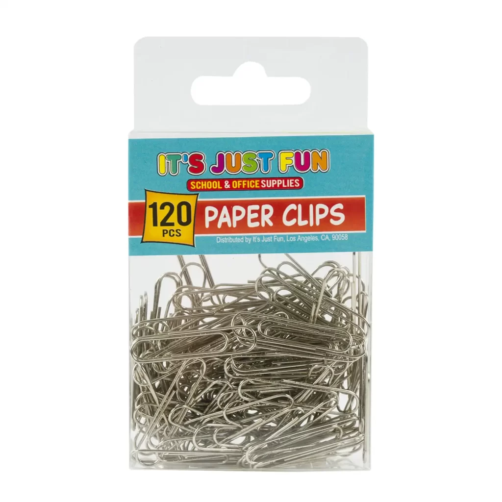 120pc Paper Clips- 1.2"- Silver 67789