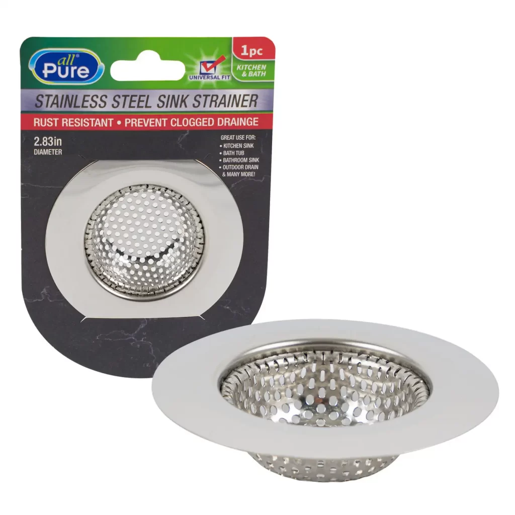 All Pure Stainless Steel Sink Strainer- 2.83" 76127