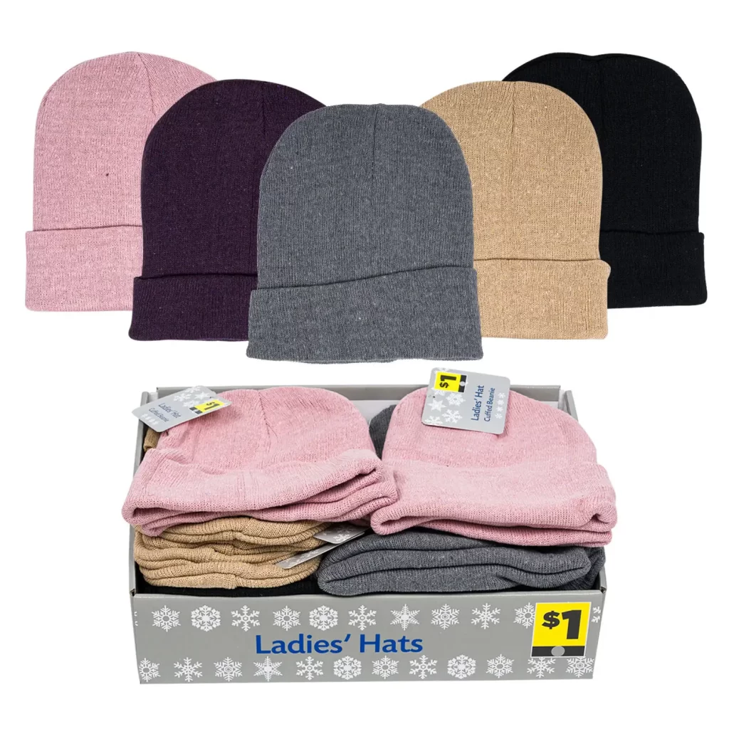 BEANIE CAP, ADULT,ASST COLORS 85140