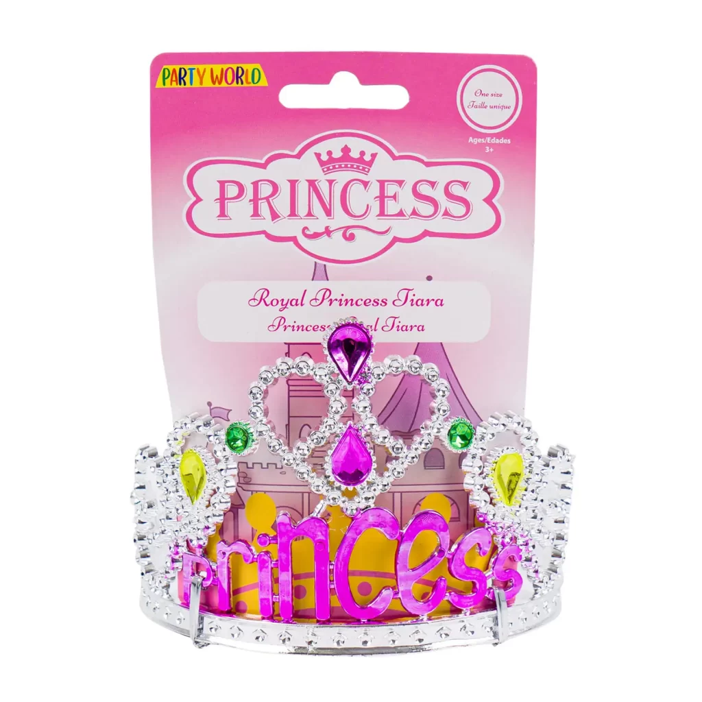 Happy Birthday Princess Crown- Hot Pink 77013