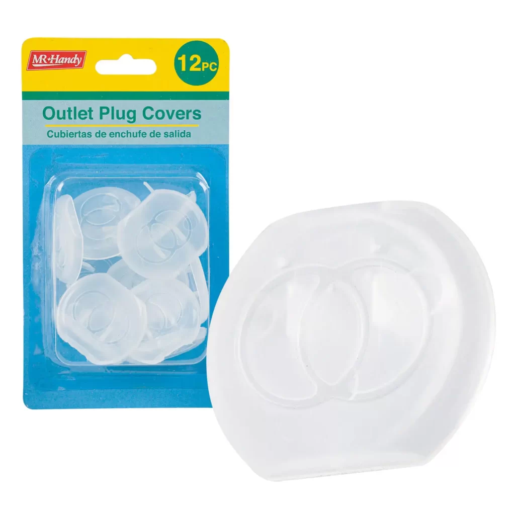 Mr. Handy 12pc Plastic Outlet Plug Cover 70825